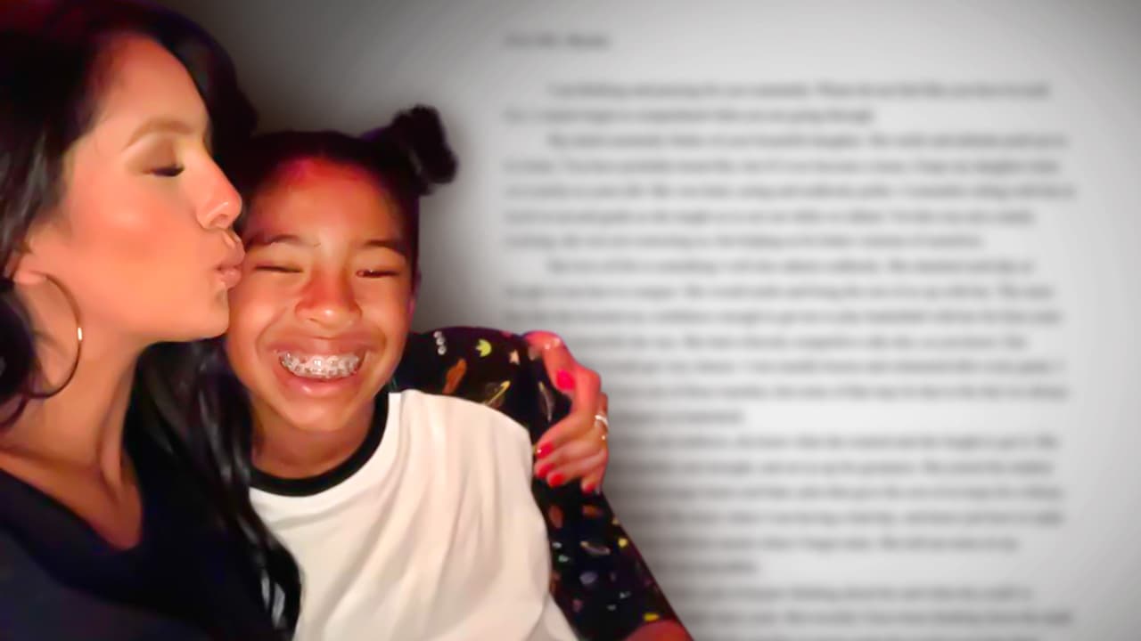 En español: la carta que la esposa de Kobe Bryant recibió de una amiga de su difunta hija
