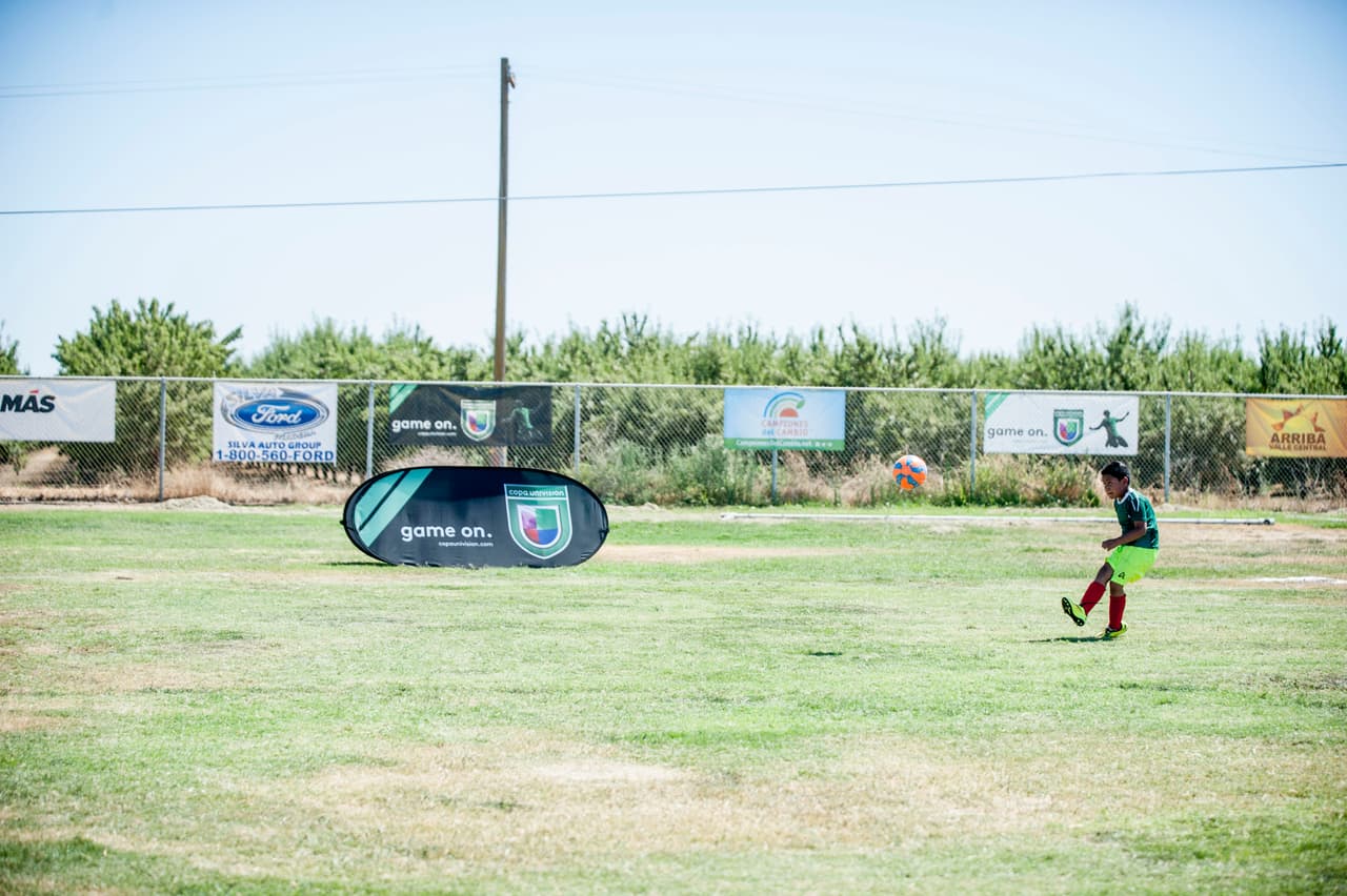 Diversión familiar en Copa Univision Fresno.