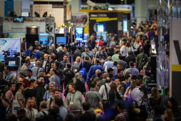 Más de 100,000 personas asistieron este fin de semana al NAB Show en Las Vegas donde 1,789 empresas expusieron sus productos e innovaciones a los medios.