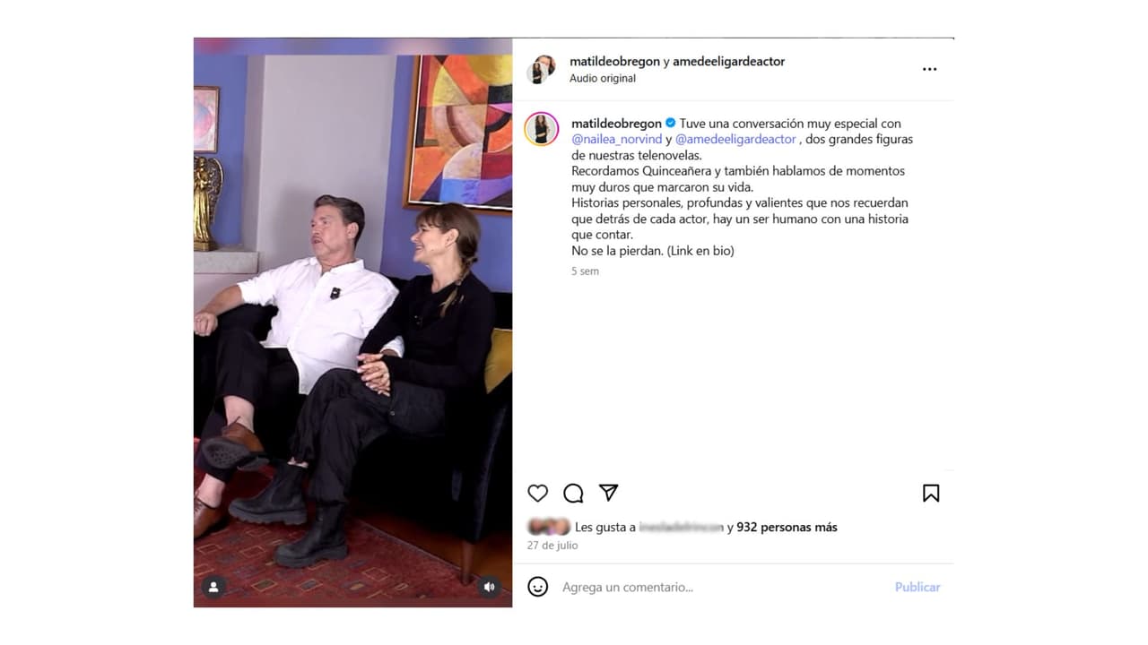 Los actores recordaron su paso por Quinceañera.