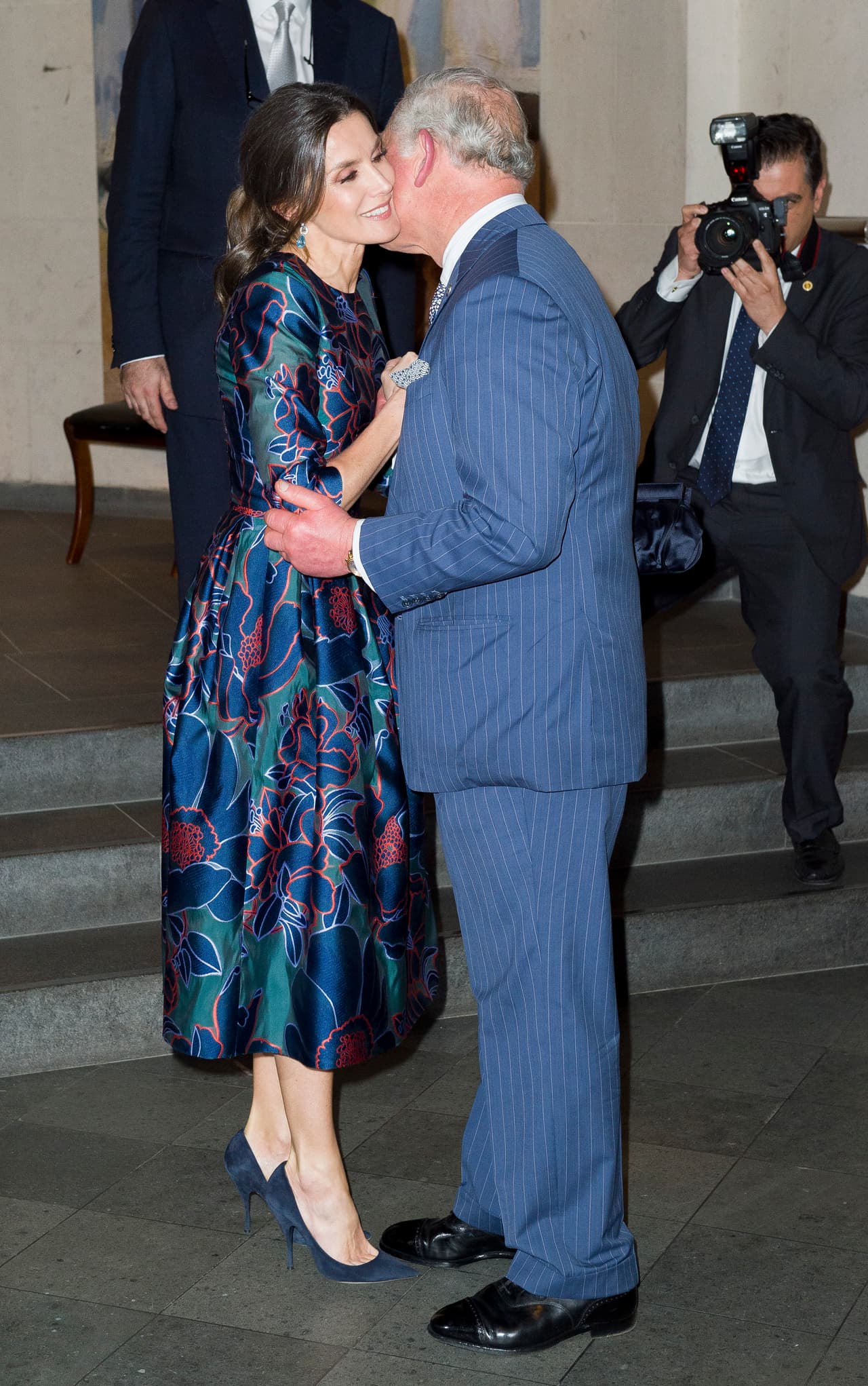 En la National Gallery, de Londres, ambos inauguraron la exposición cultural 'Sorolla: Spanish Master of Light'.