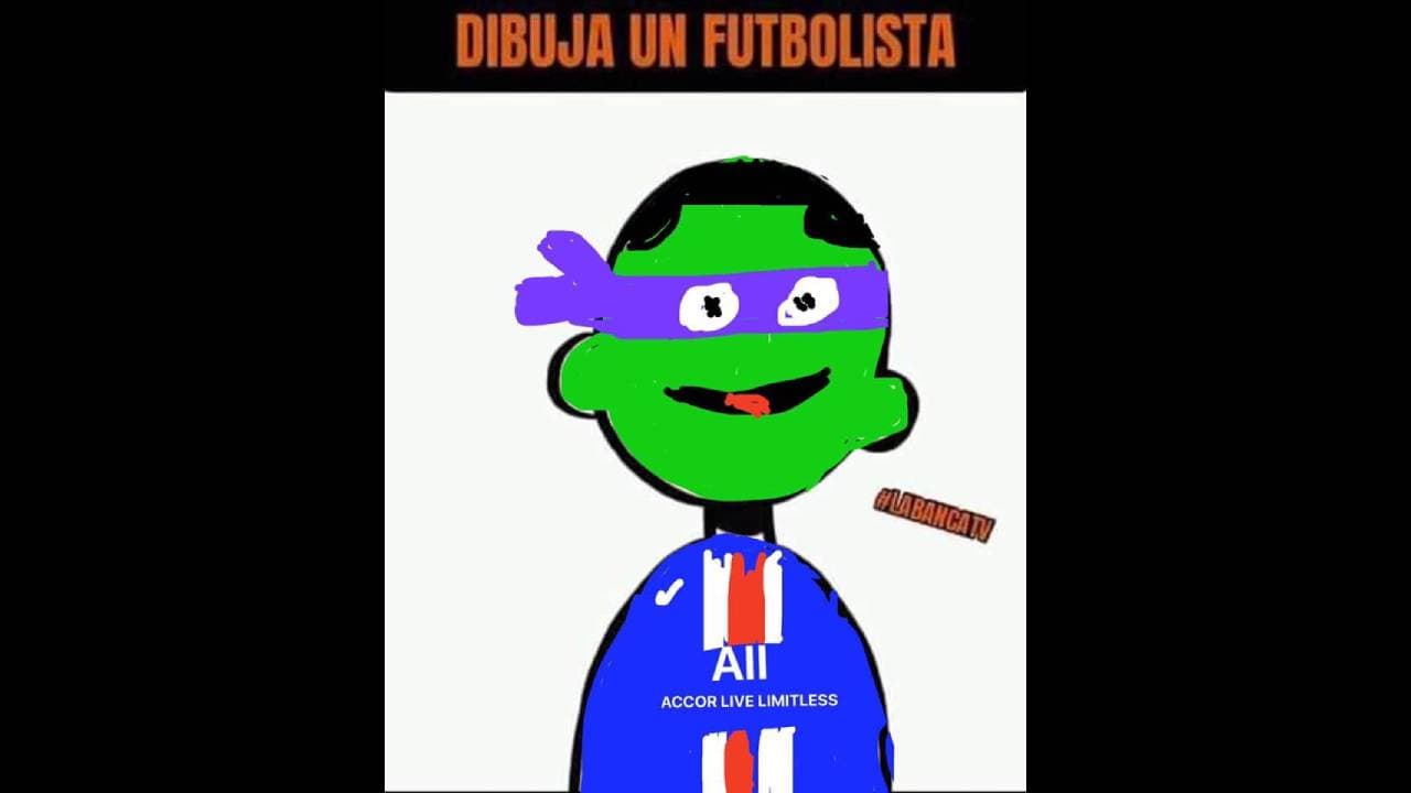 ¿Podrías adivinar qué futbolistas dibujaron los participantes?