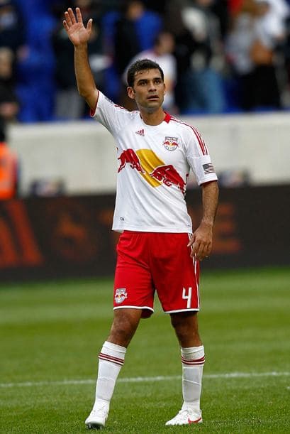 Para muchos, es el segundo mejor jugador mexicano de todos los tiempos. El cuatro veces mundialista Rafa Márquez jugó para el NY Red Bulls del 2010 al 2012.