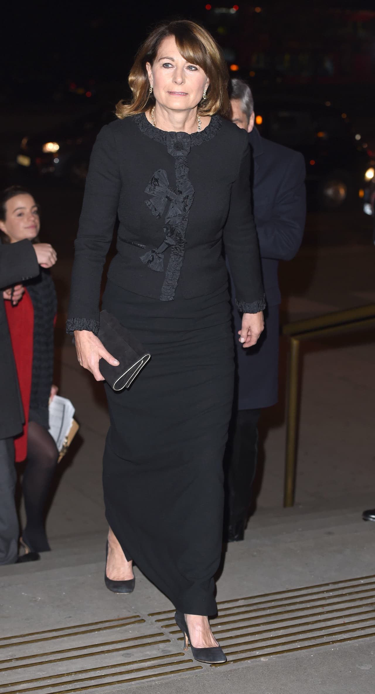 Carole Elizabeth Middleton tiene 65 años. Nació en Ealing, un suburbio al oeste de Londres, y es la hija mayor de Ronald Goldsmith, un camionero, y Dorothy Harrison, una ama de casa.