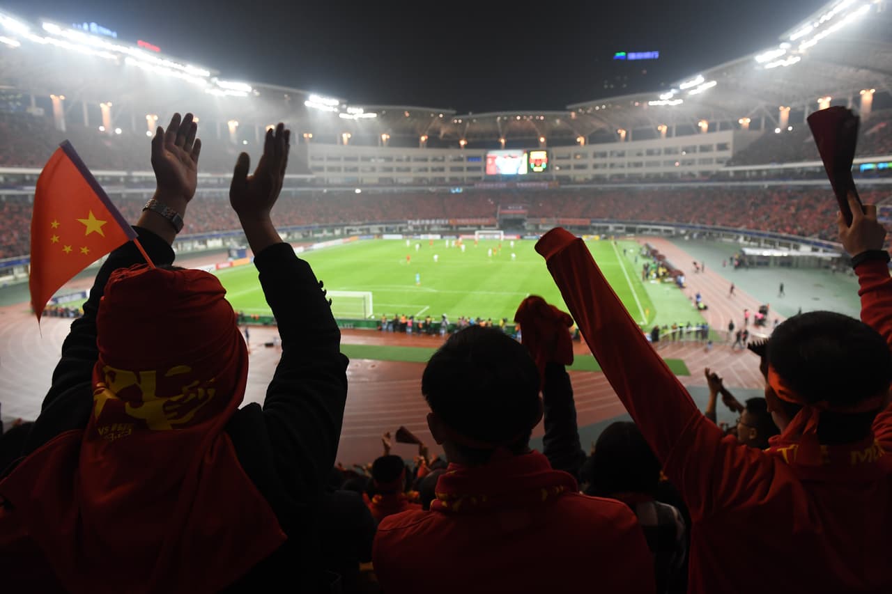 China planea construir seis ciudades de fútbol en los próximos años