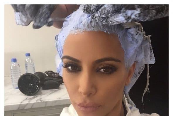 La mujer de Kanye West ya ha probado con este look algunas veces.