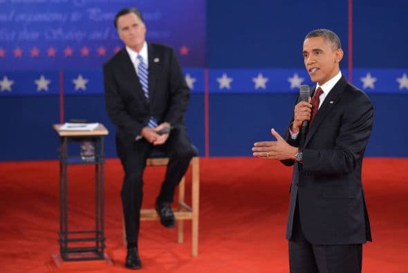 "Romney dejará que las empresas petroleras dicten sus medidas energéticas, las cuales no incluyen energías 'verdes'", dijo el actual presidente.