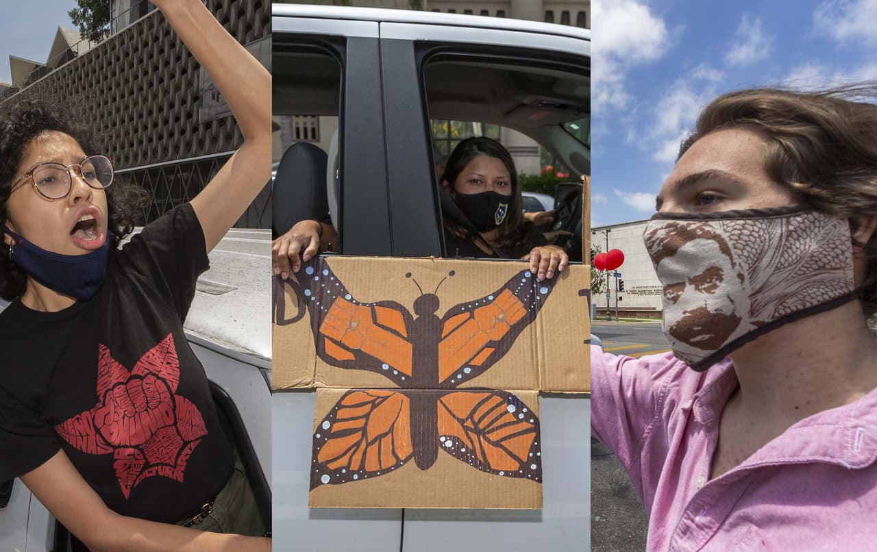 Una explosión de alegría: así fue la celebración en Los Ángeles por la decisión de mantener vivo DACA