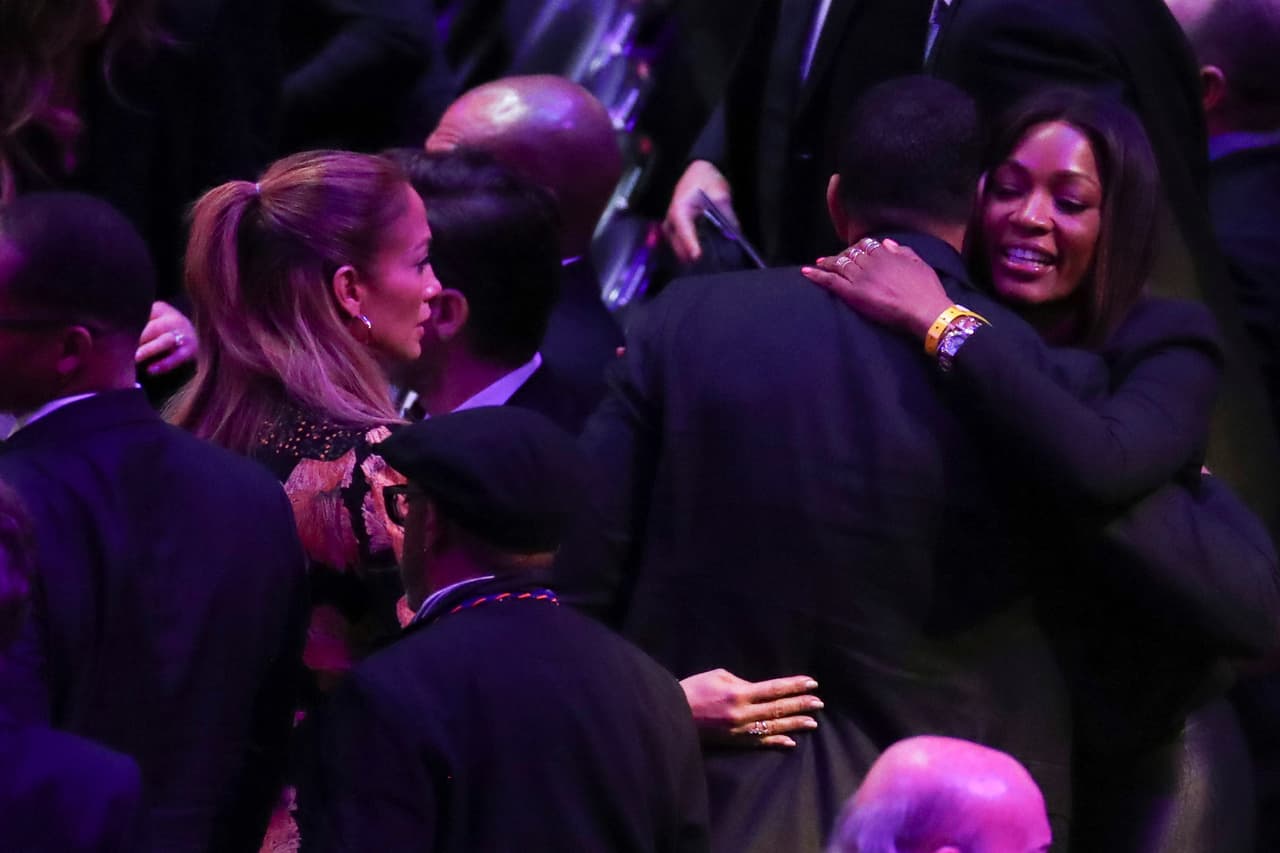 El 24 de febrero pasado, la actriz y cantante asistió al memorial que se realizó en honor a Kobe Bryant, su hija Gianna y las siete personas más que murieron tras un accidente de helicóptero en el Staples Center de Los Ángeles, California. Su imagen no mostraba ningún cambio aparente hasta ese momento.