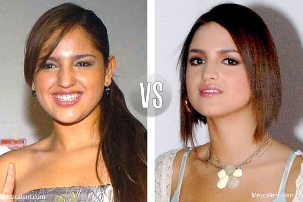 Eiza González es otra de las estrellas que no puede negar que se hizo algunas correcciones en el rostro.
