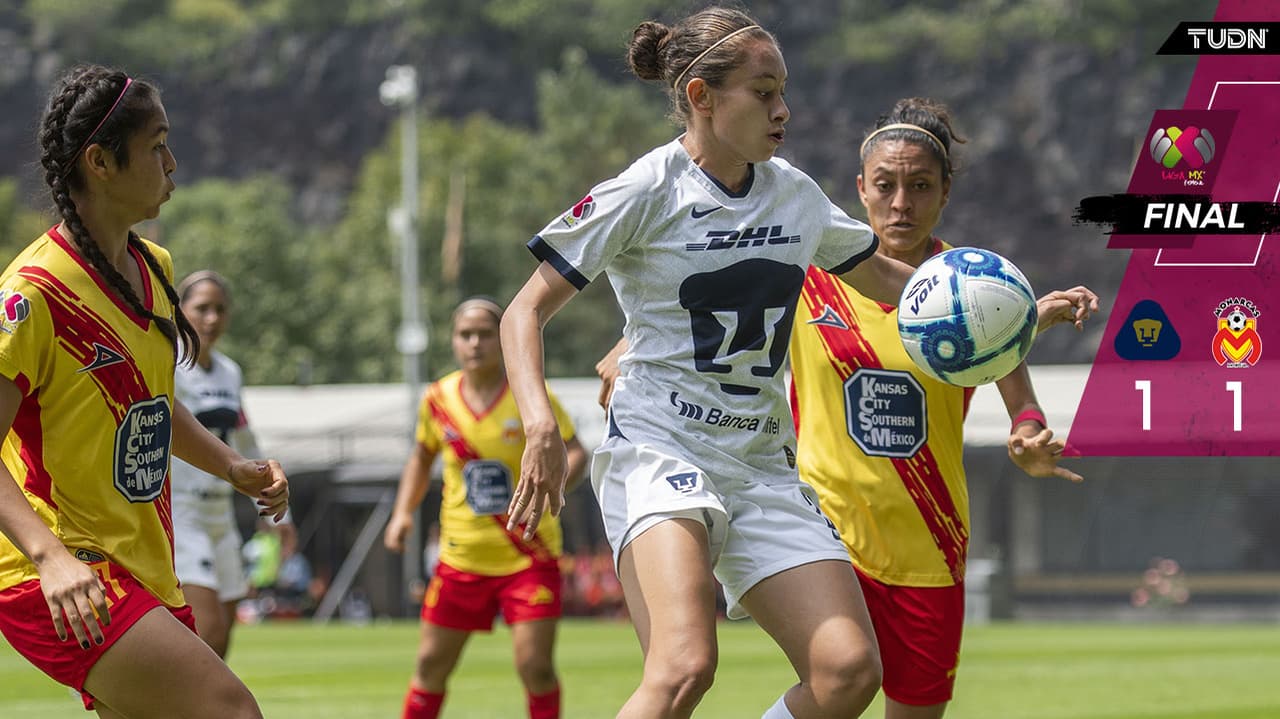 Pumas y Morelia dividen puntos en Cantera