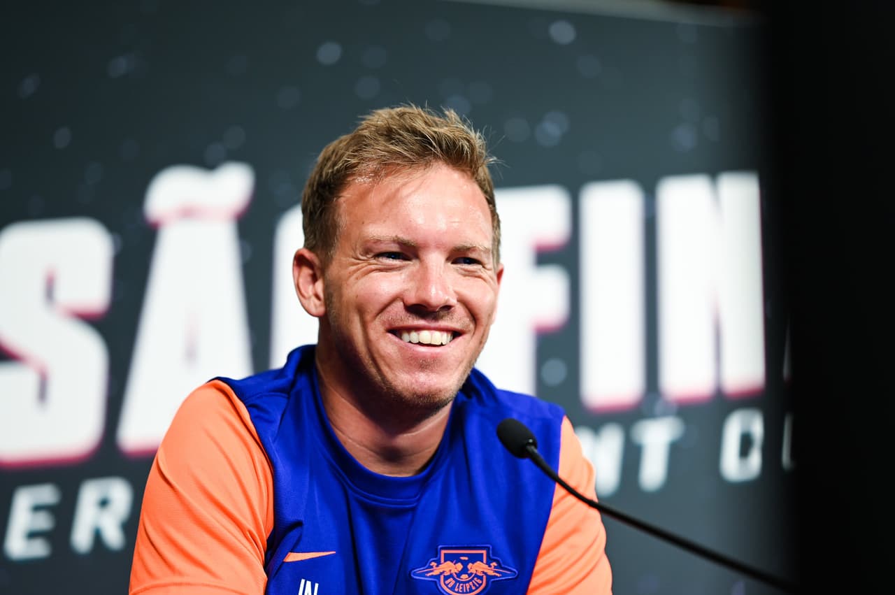 Julian Nagelsmann en conferencia de prensa.