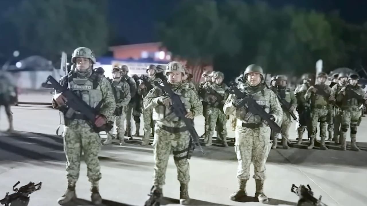Cerca de 3,000 militares son enviados a Culiacán para combatir el aumento de homicidios