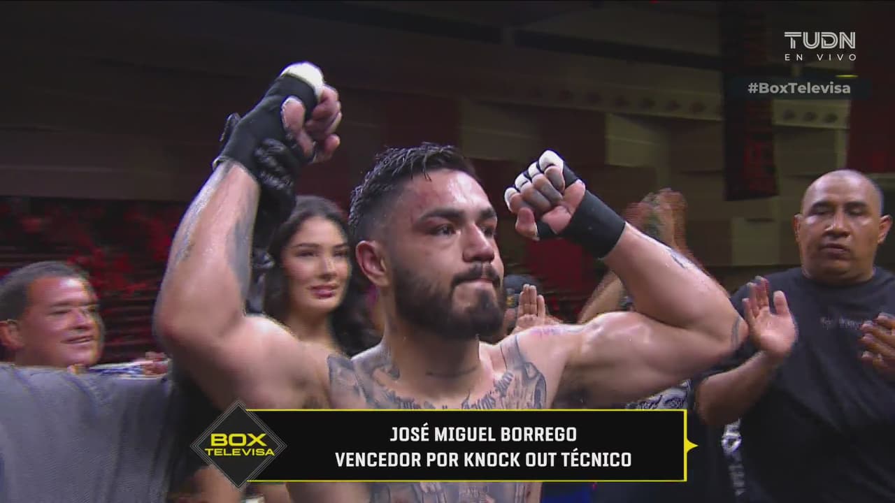 Resumen | El poderío de puños de José Miguel Borrego en Box Televisa