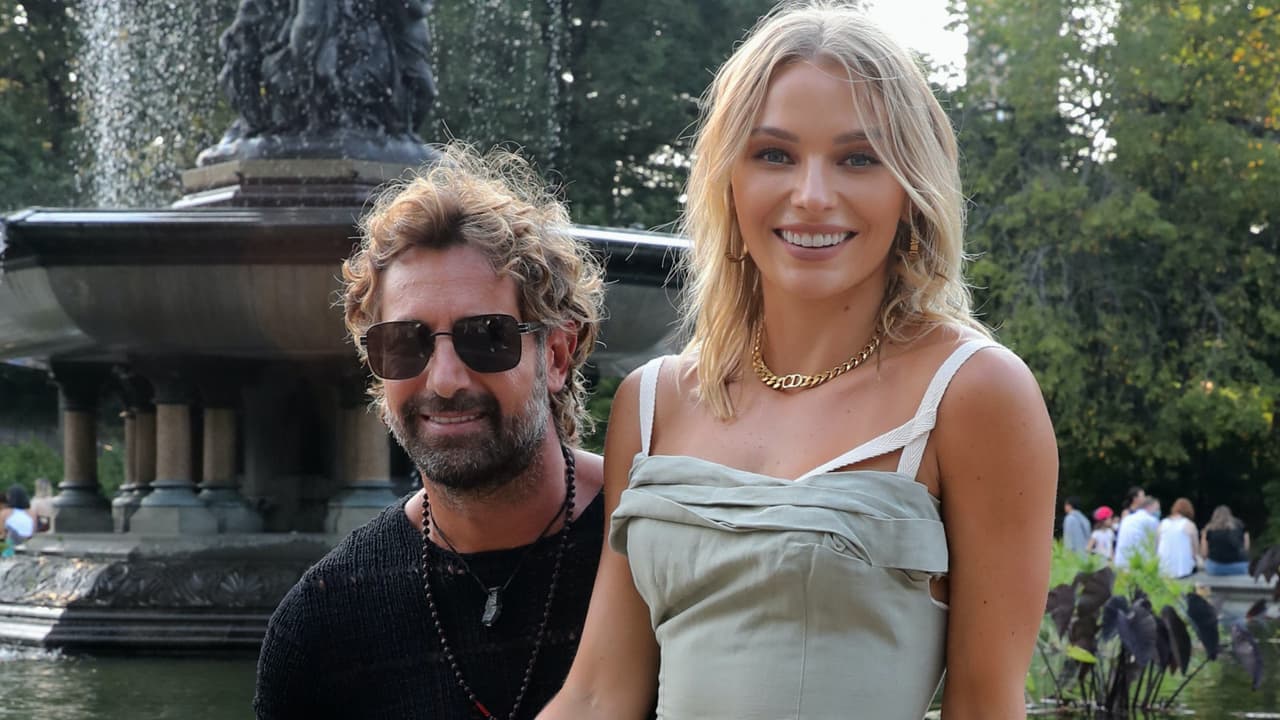 Primeras imágenes de Irina Baeva y Gabriel Soto en las grabaciones de su nueva telenovela ‘Amor Dividido’