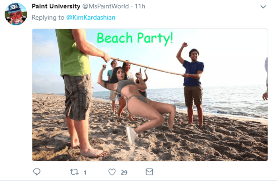 Así respondieron los seguidores de Kardashian.