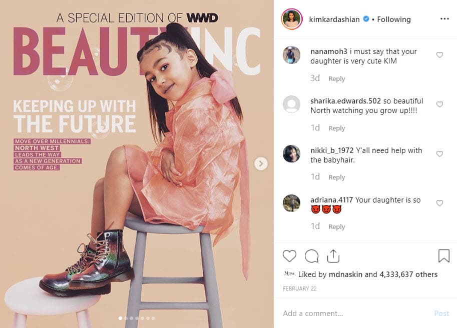 Fue la misma empresaria quien compartió orgullosamente las fotografías de su hija en las redes sociales.