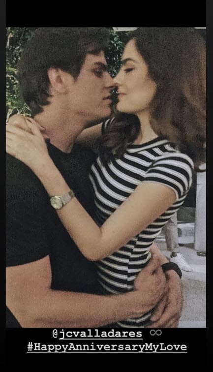 Además, en sus historias publicó fotografías de algunos de los mejores momentos que ha pasado con su esposo, el empresario Juan Carlos Valladares.