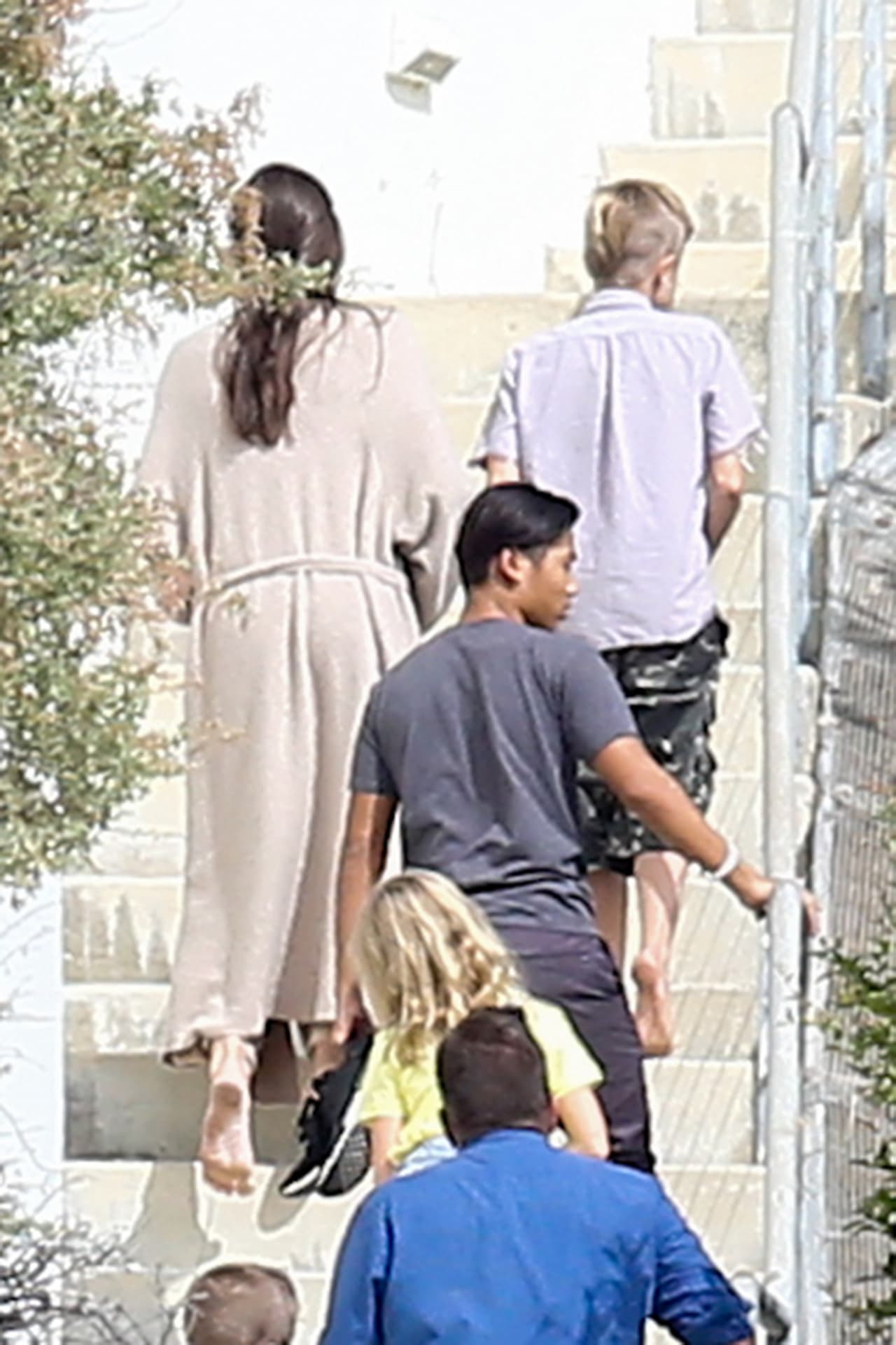 El hijo mayor de Angelina no quiso encontrarse con Brad.