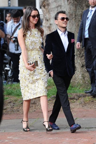 Mira más fotos del enlace, los famosos invitados y el mejor ángulo de las modelos Delevingne sólo aquí.