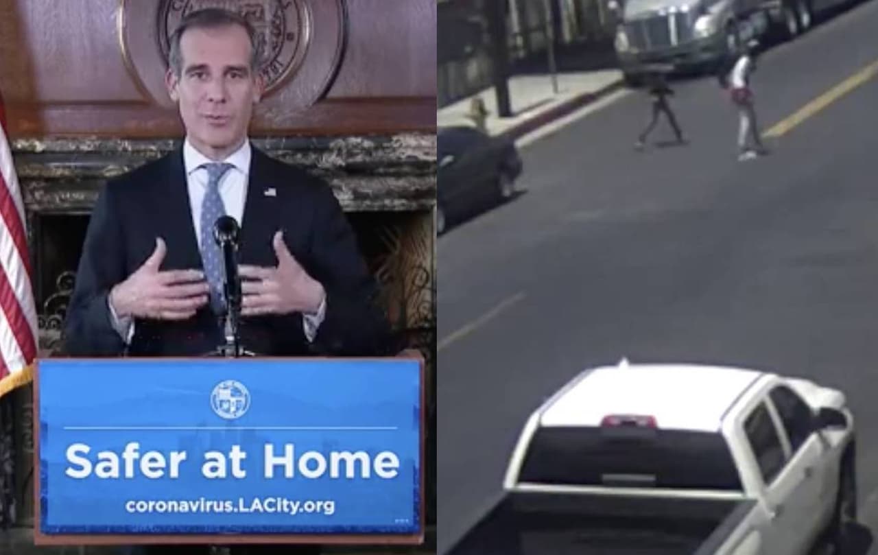 El alcalde de Los Ángeles "condena" los ataques contra los vendedores ambulantes