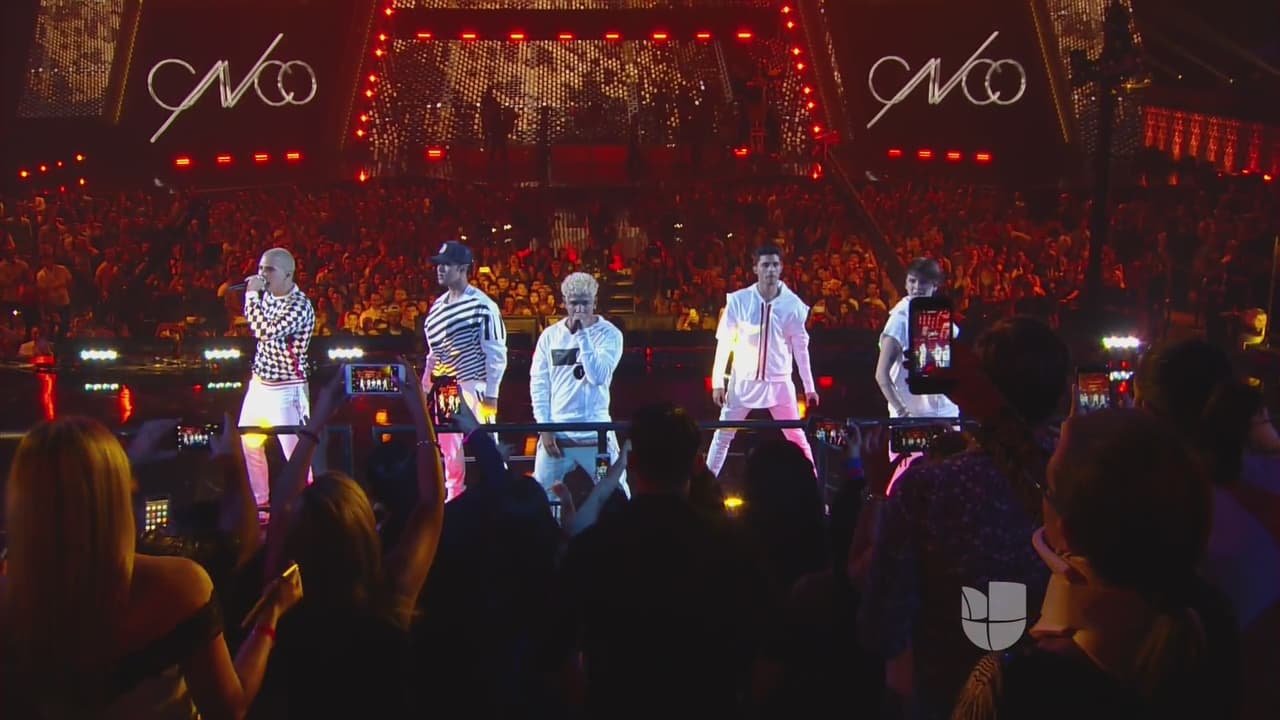 CNCO en Premios Juventud 2018.