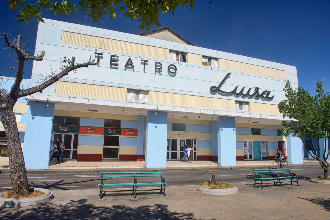 Teatro Luisa en Cienfuegos en Cuba.