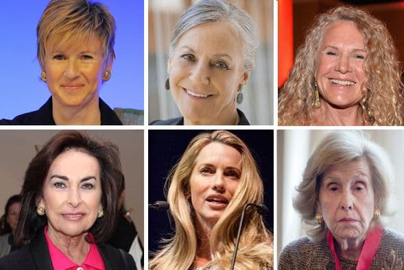 Empresarias, filántropas y herederas de grandes fortunas conforman la lista de las diez mujeres más ricas del mundo, según la revista Forbes.