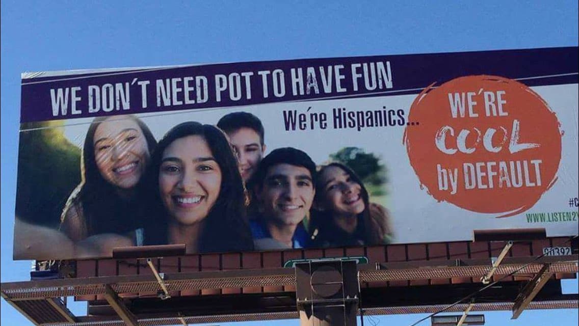 Una publicidad antimarihuana que retrata a jóvenes hispanos despierta la indignación en Washington