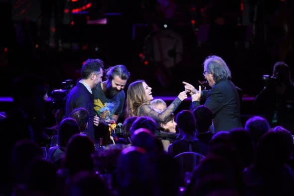 Joan Manuel Serrat fue homenajeado con una gran gala como la Persona del Año 2014 de Latin GRAMMY.  