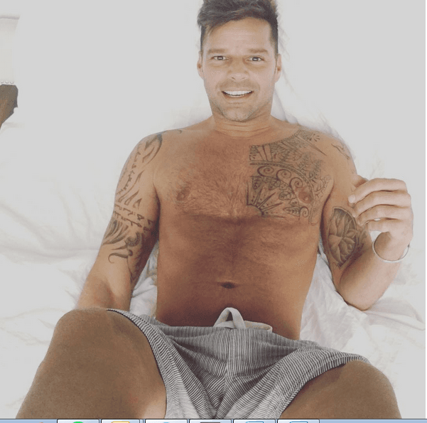 OMG! Ricky está que arde.