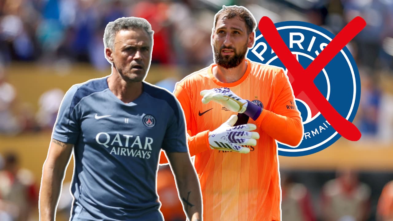 Donnarumma se despide del PSG y le responde a Luis Enrique