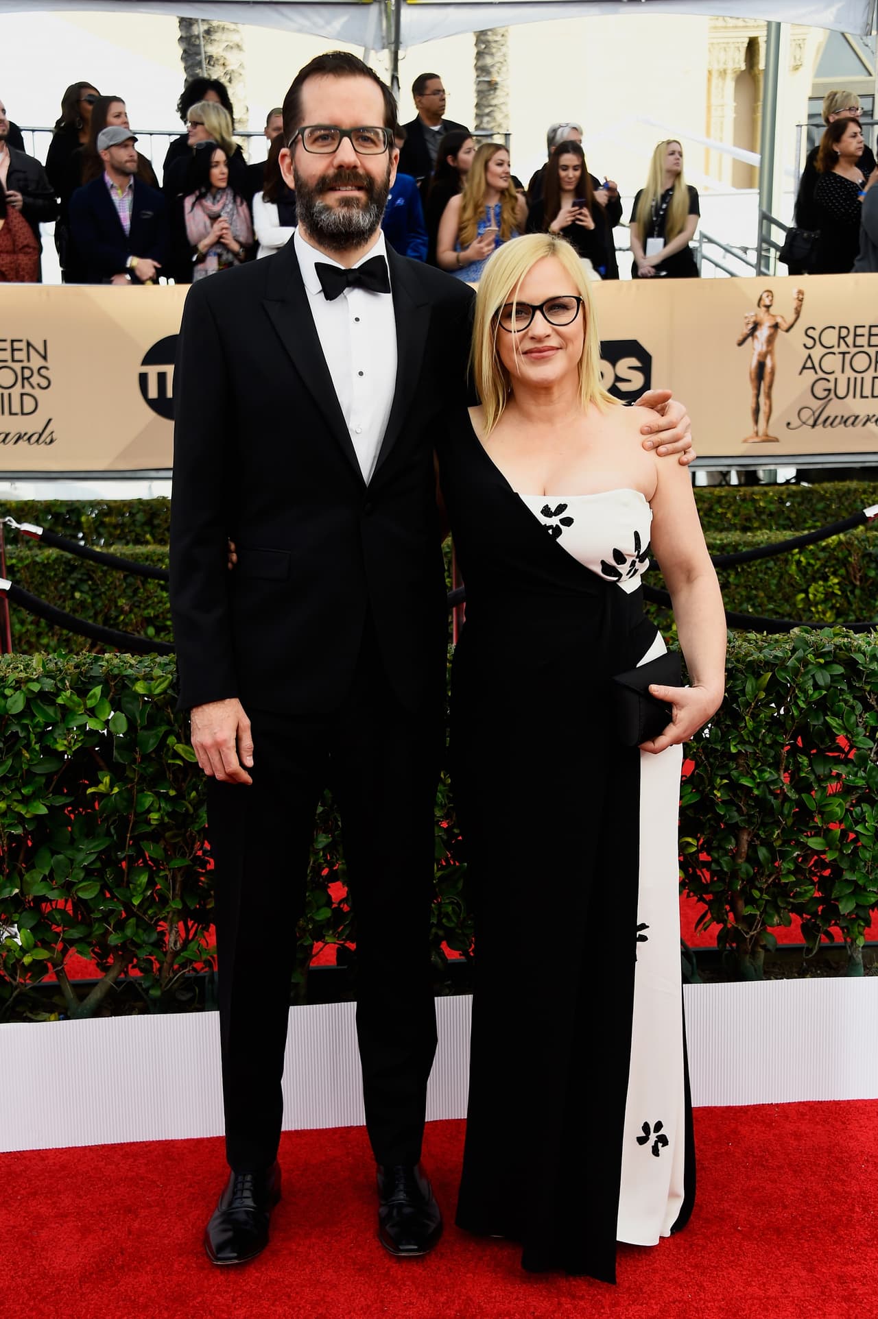 Patricia Arquette y su pareja Eric White