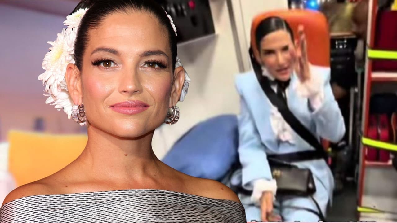 Natalia Jiménez da la cara y justifica usar ambulancia para llegar a fiesta de Carlos Rivera