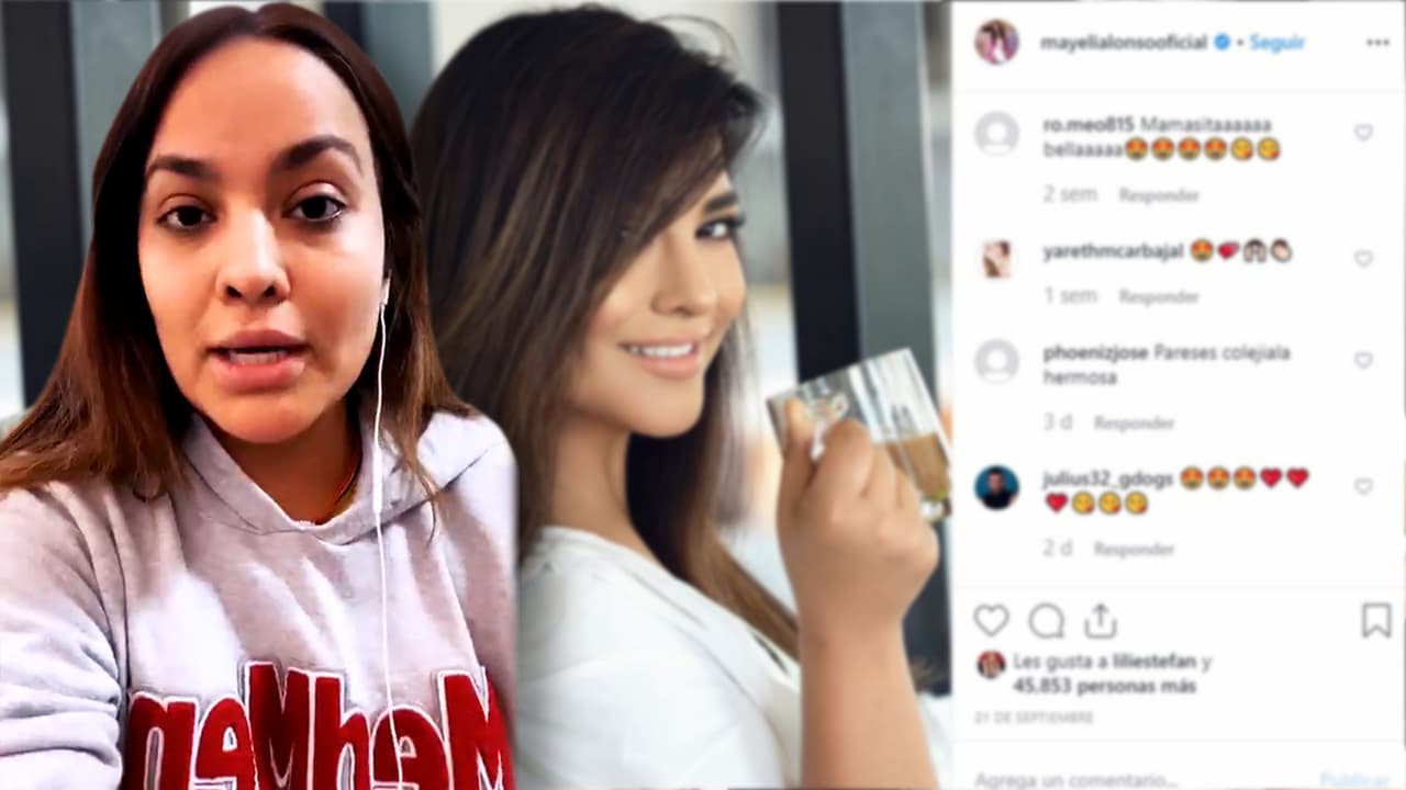 Enojada por las críticas Mayeli Alonso confirma que retocó sus fotografías por querer verse lo mejor posible