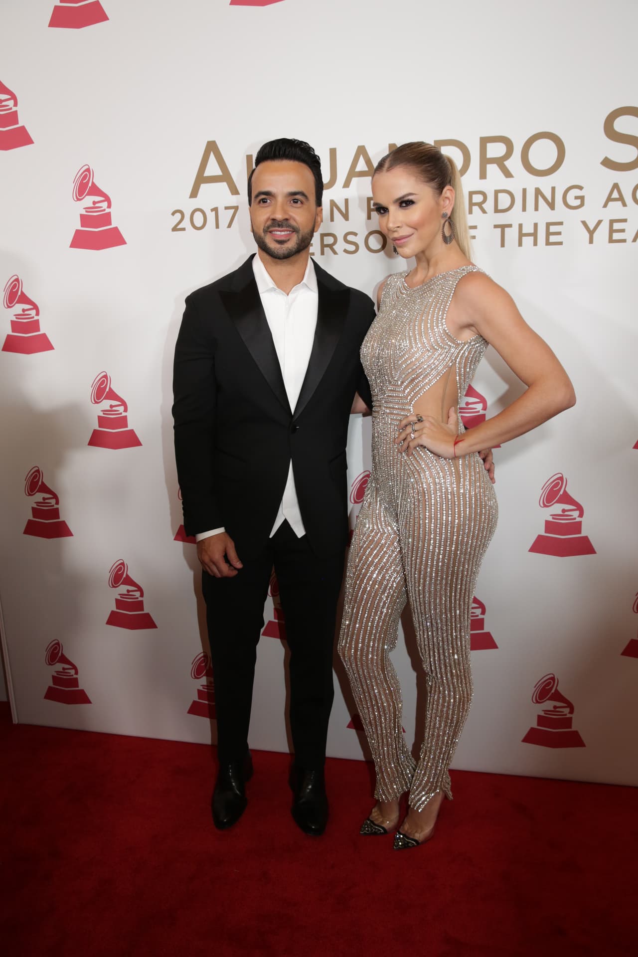 Luis Fonsi y Águeda López