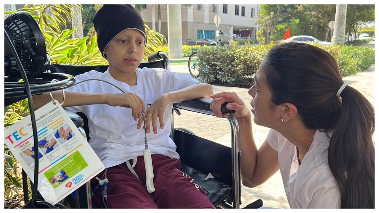 Niño de 11 años con cáncer en estado avanzado pide visa humanitaria para su papá 