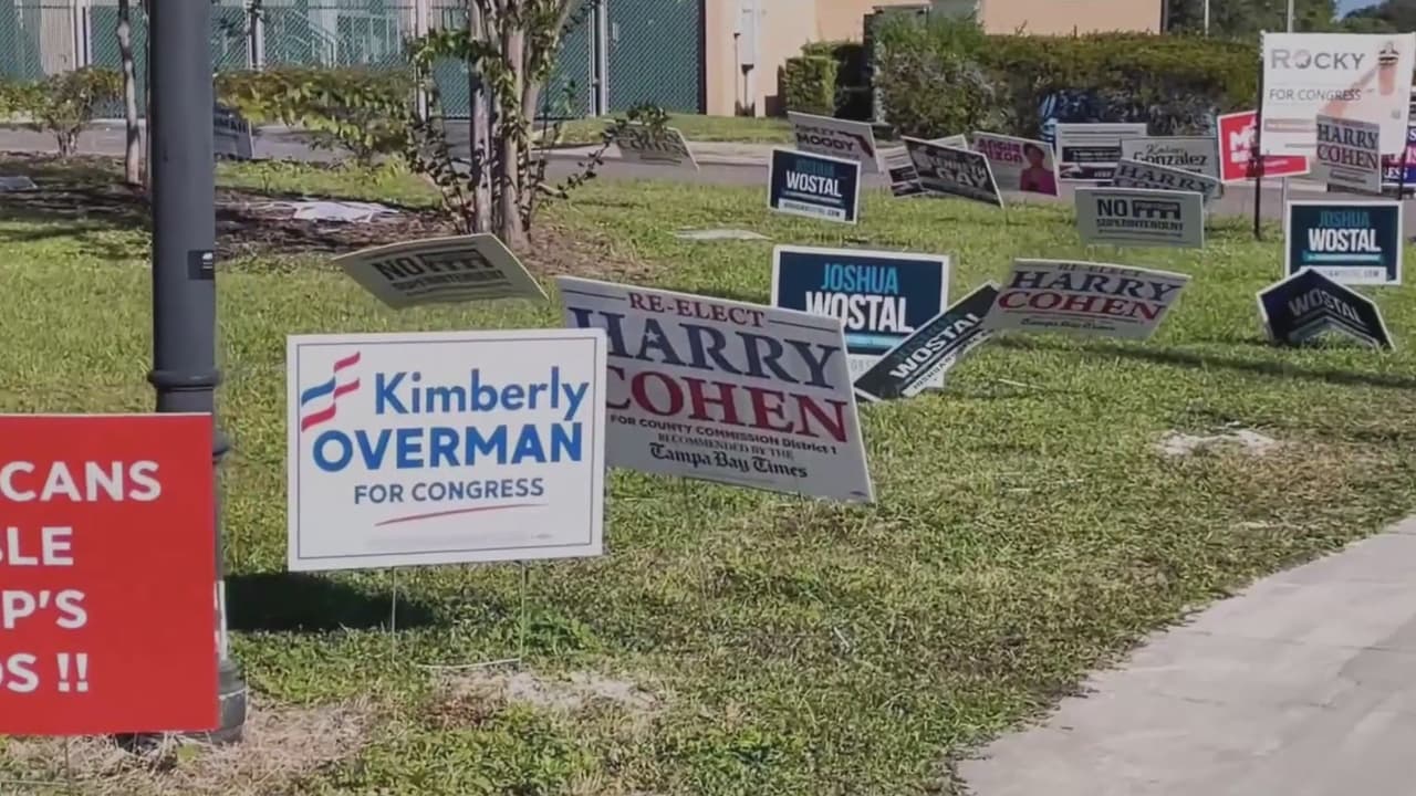 Votación anticipada en Hillsborough supera los 226 mil votos con ventaja demócrata