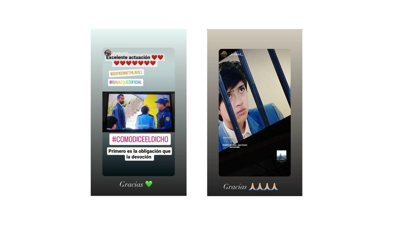 Kenneth interpretó a un villano en Como dice el dicho.