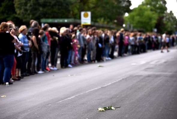 La repatriación de los cuerpos se da 11 semanas después del accidente.
