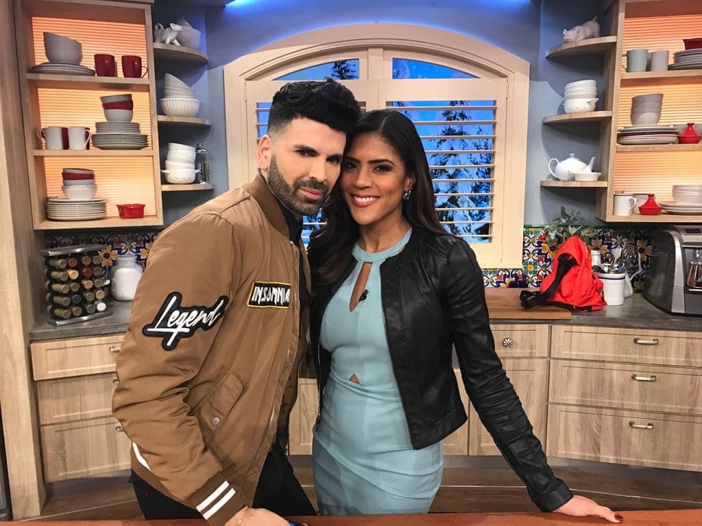 Jomari mostró su gran corazón en Despierta América y Francisca Lachapel abrazó a su amigo.