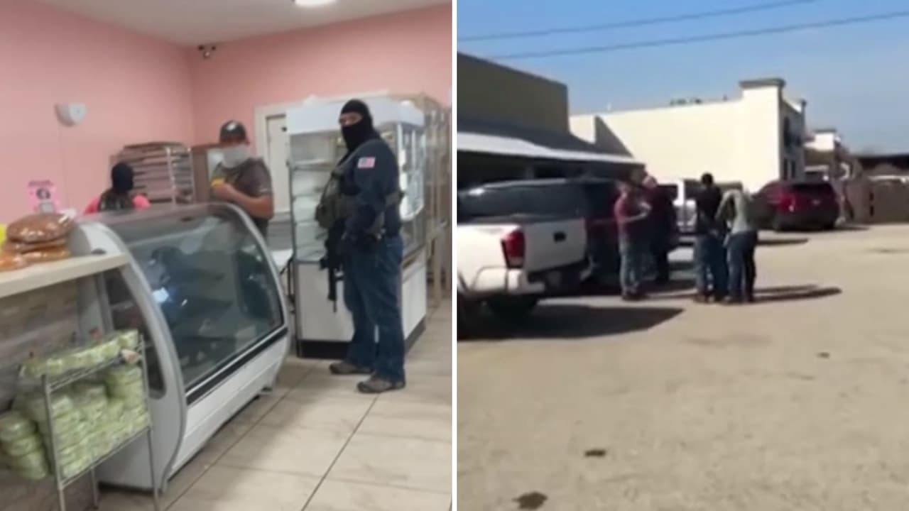 <b>El 12 de febrero</b>, agentes de Investigaciones de Seguridad Nacional (HSI) llegaron al negocio para 
<b><a href="https://www.univision.com/local/san-antonio-kwex/ice-operativo-arrestos-panaderia-los-fresnos-texas" target="_blank">arrestar a ocho personas, incluidos los dueños, Leonardo Báez y Nora Ávila-Guel</a></b>, tras una denuncia federal. Ambos tienen residencia permanente en Estados Unidos y cinco hijos nacidos en este país, pero aún así los detuvieron junto a otros compañeros.