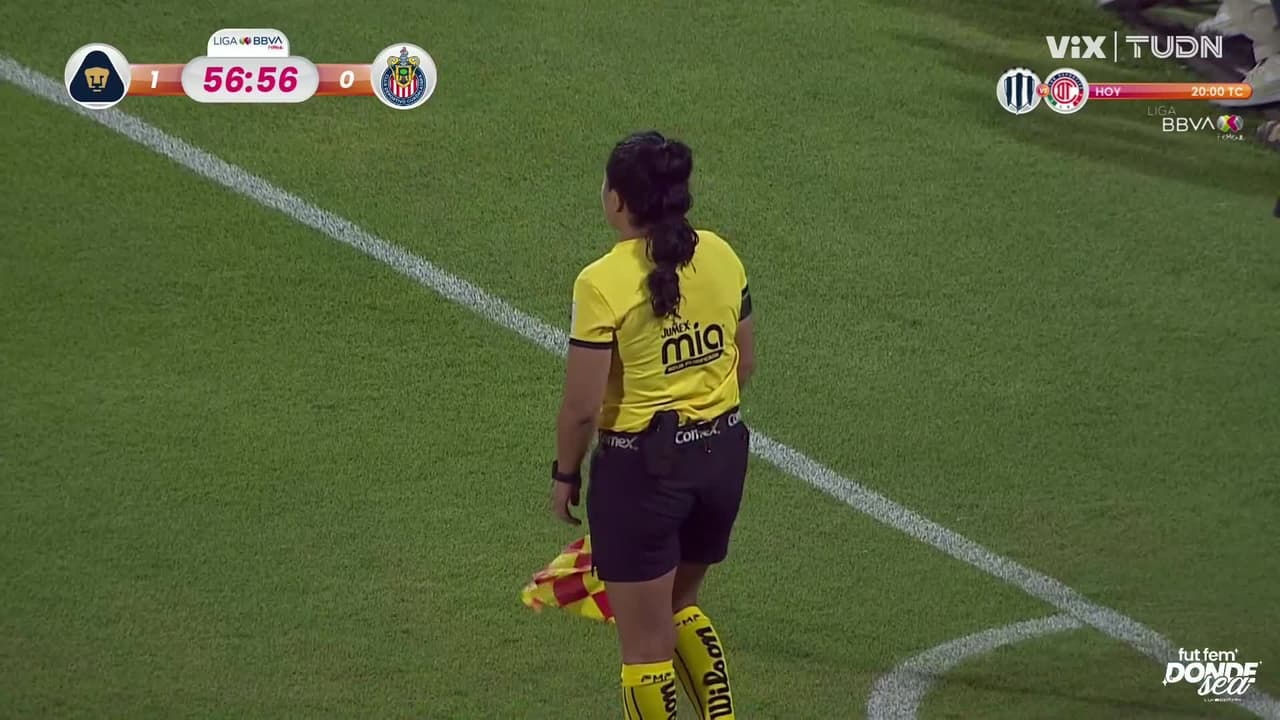 ¡Increíble! Anulan gol a Chivas vs. Pumas por esta razón
