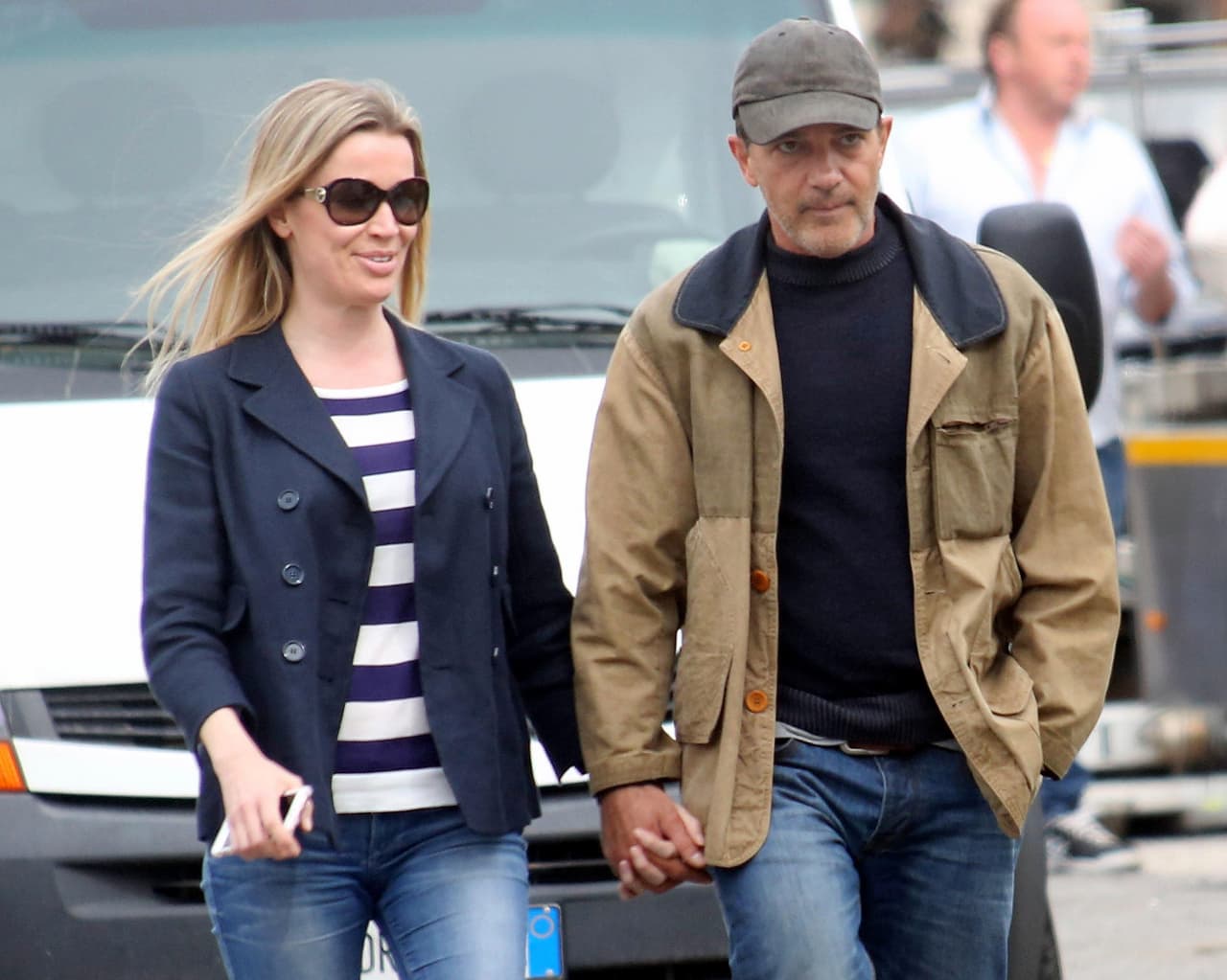 Y, de manita sudada, se fueron a pasear por ahí...