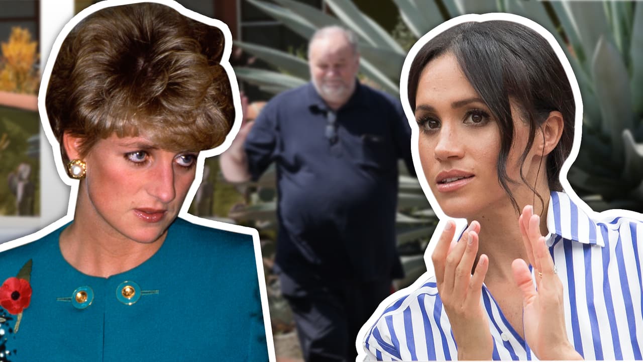 Meghan Markle es víctima de insultos por parte de su padre (ni Lady Diana se salvó)