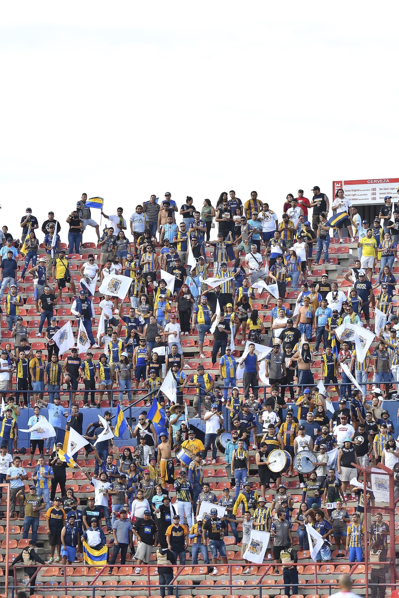 La afición potosina, presente.