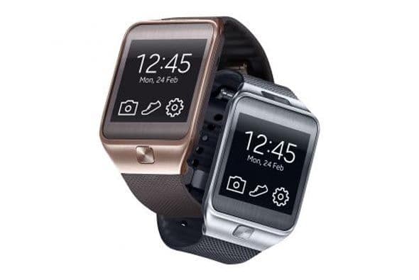 SAMSUNG GALAXY 2 - Posee un mejor diseño que su predecesor, más moderno, con un pulso separado del reloj (podrá cambiarlo por manecillas de colores), que ahora es más delgado y liviano. Su pantalla, táctil, es igual a la del Gear 1: Super Amoled de 1,63 pulgadas.