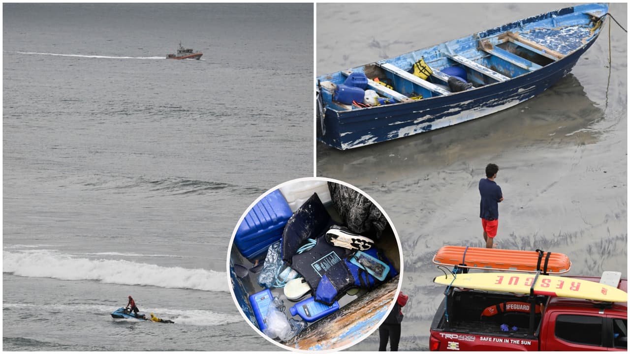 Una panga con al menos 16 personas, incluidos niños, naufragó este 5 de mayo cerca de Torrey Pines, en San Diego. Tres murieron, cuatro están hospitalizados y la Guardia Costera busca a nueve desaparecidos en el mar.