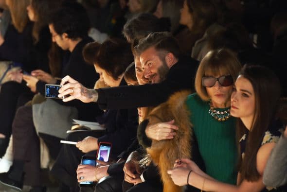 Los chicos Beckham se tomaron varias selfies.