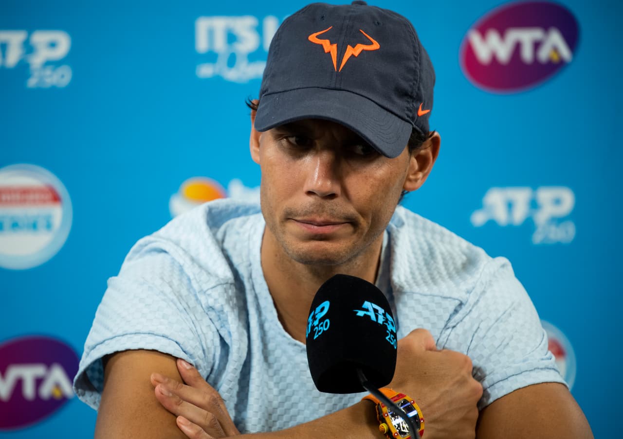 "Me siento bien, pero después de un largo periodo sin competir sentí unas pequeñas molestias en el primer partido en Abu Dabi. Esa es la razón por la que no jugué el segundo partido allí", argumentó.